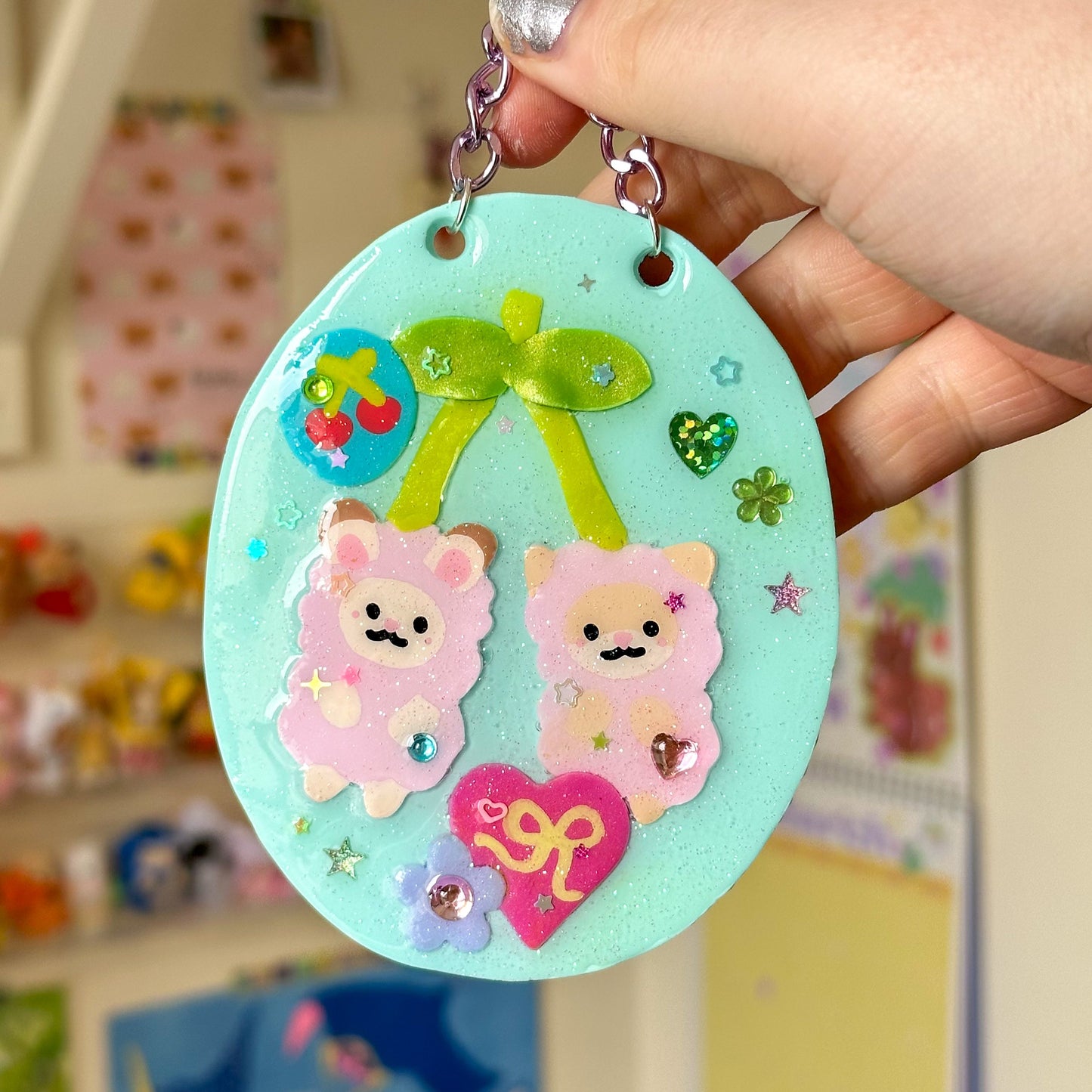 Cherry Critter Wall Hanging