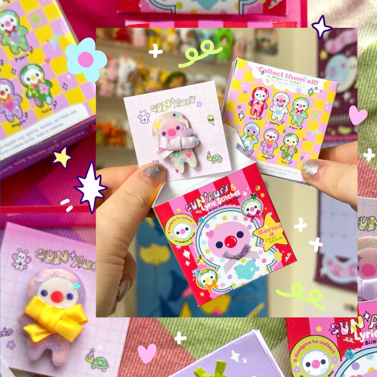 Clown Pin Blindbox