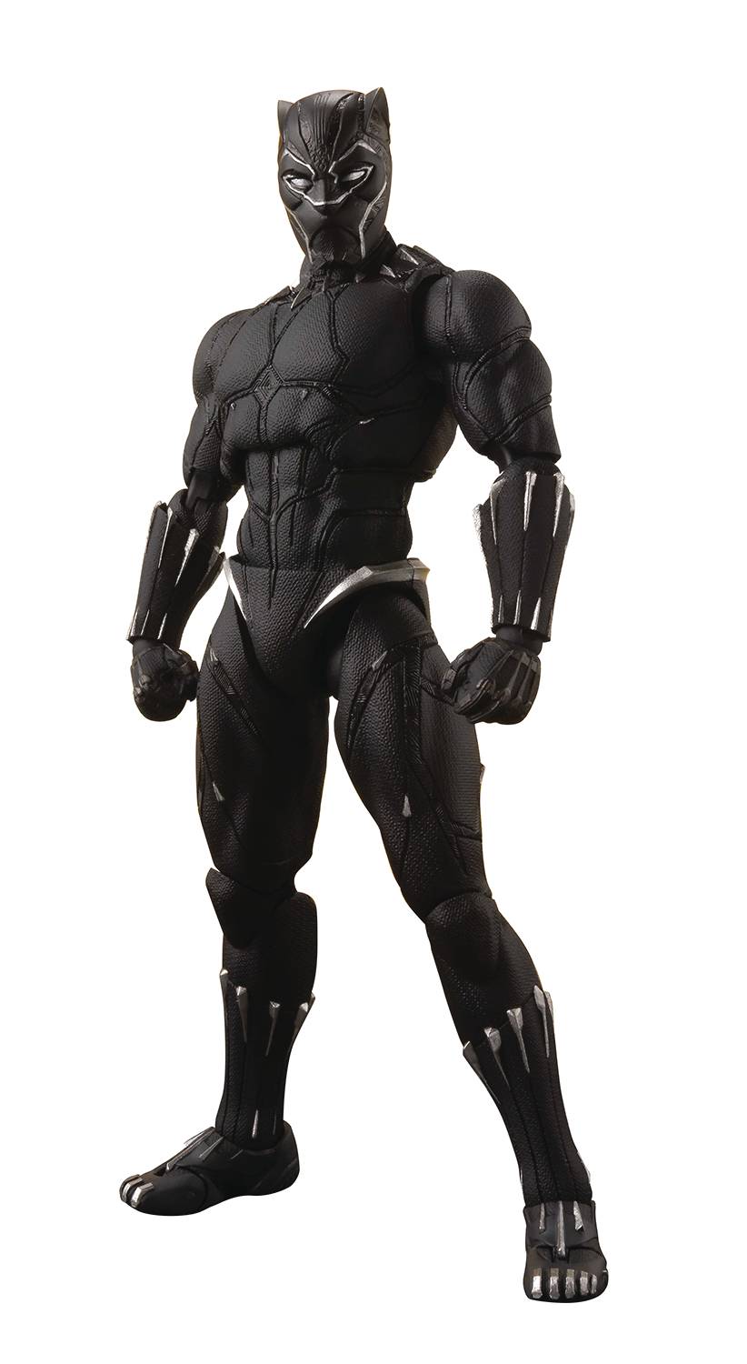 Avengers Infinity War 6 Inch Action Figure S.H. Figuarts - Black Panther (Shelf Wear Packaging)