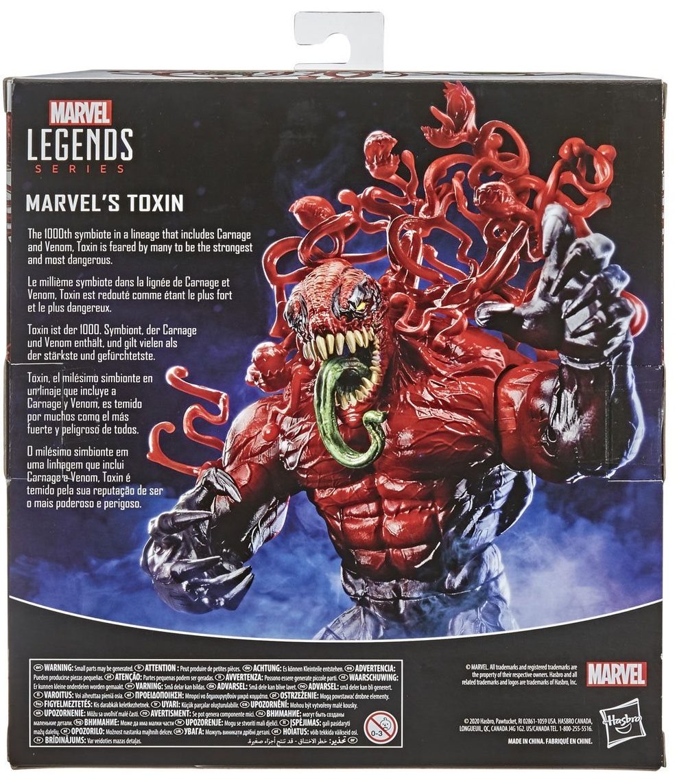 Marvel Legends Deluxe 6 Inch Action Figure - Toxin (Sub-Standard Packaging)