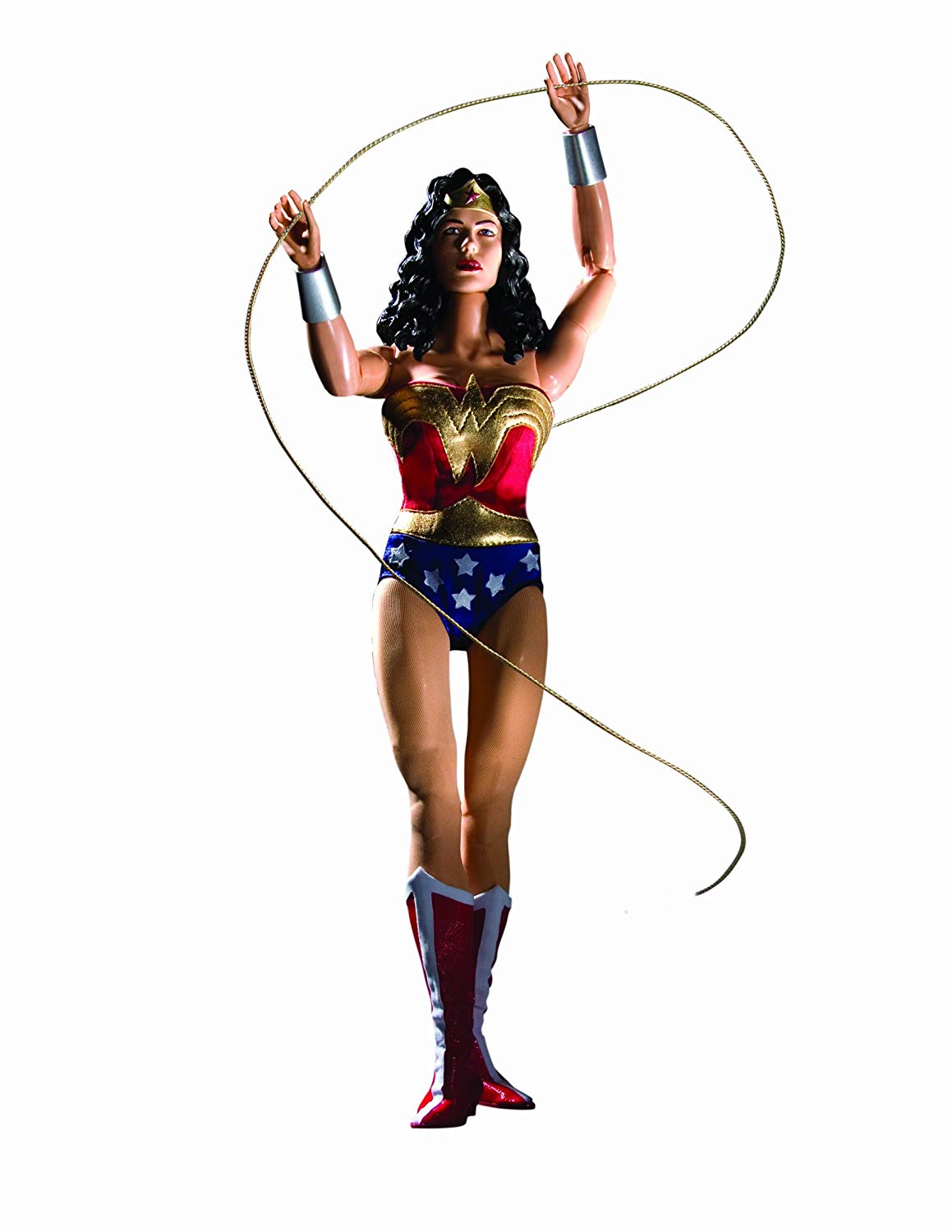 DC Deluxe Collectors 13 Inch Doll Figure - Wonder Woman (Previously Opened and Displayed)