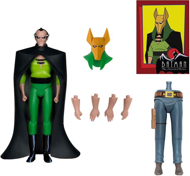 DC Direct Batman The Animated Series 6 Inch Action Figure BAF Jonah Hex Exclusive - Ra's Al Ghul (Sub-Standard Packaging)