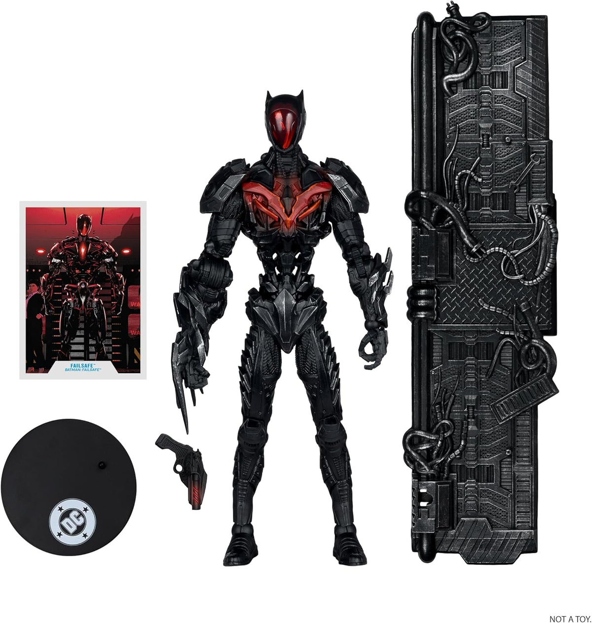 DC Multiverse Batman Failsafe 9 Inch Action Figure Megafig - Failsafe