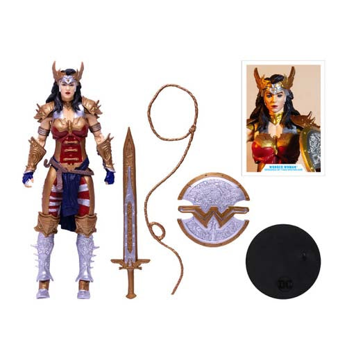 DC Multiverse Comic 7 Inch Action Figure Todd McFarlane - Wonder Woman Gold Label