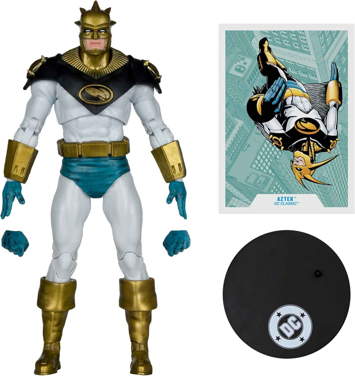 DC Multiverse Death of the Family 7 Inch Action Figure Exclusive - Aztek Red Platinum