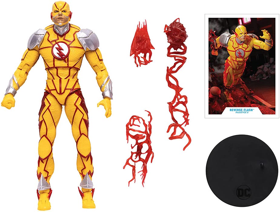 DC Multiverse Gaming 7 Inch Action Figure Wave 7 - Reverse Flash