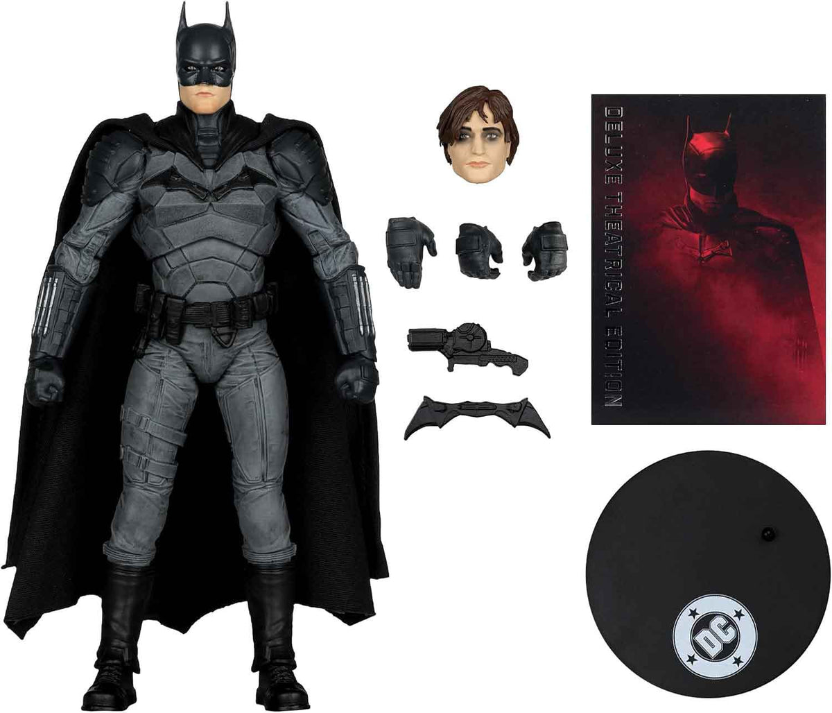 DC Multiverse The Batman 7 Inch Action Figure Theatrical Deluxe - Batman