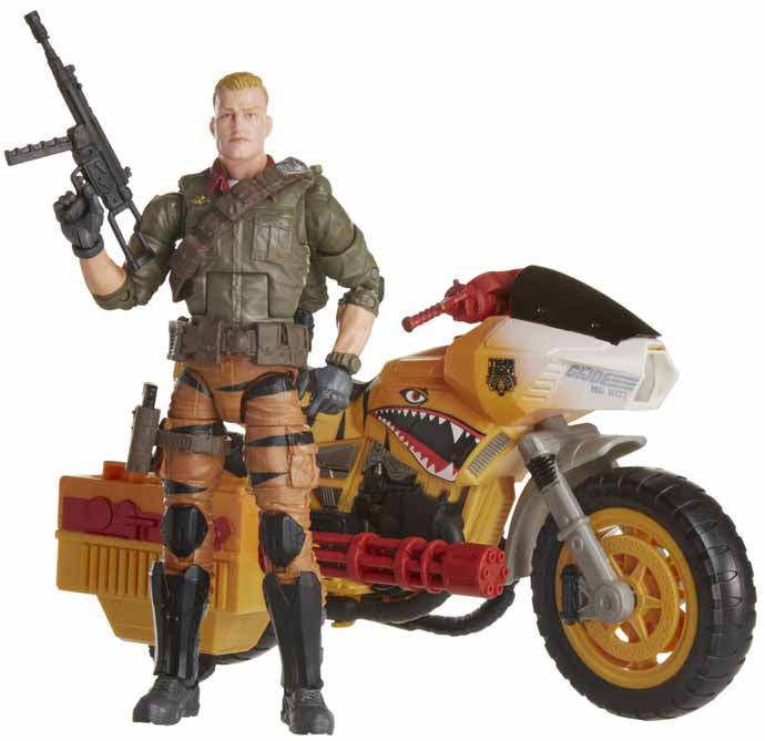 G.I. Joe Classified 6 Inch Scale Action Figure Tiger Force Exclusive - Duke & Ram Cycle (Sub-Standard Packaging)