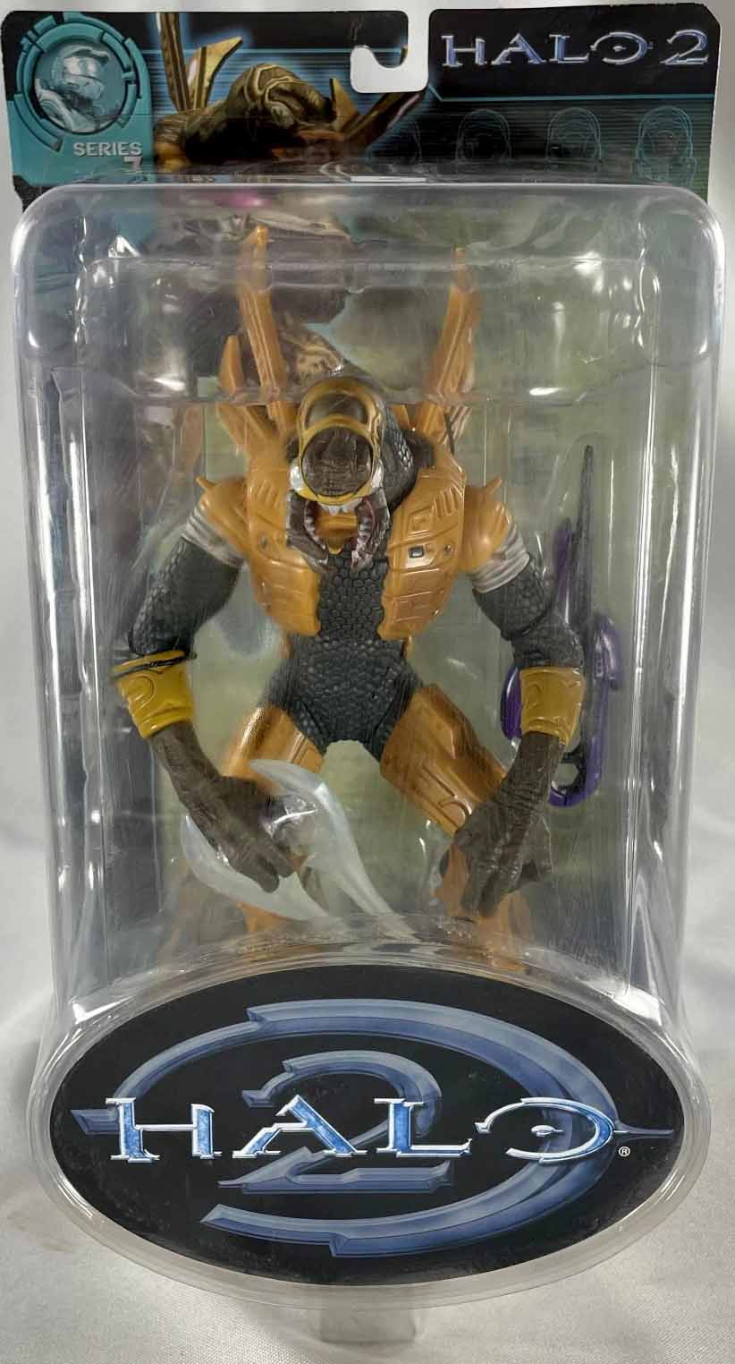 Halo 2 7 Inch Action Figure Series 7 - Heretic Elite (1 of the 4 wings on the back is broken)