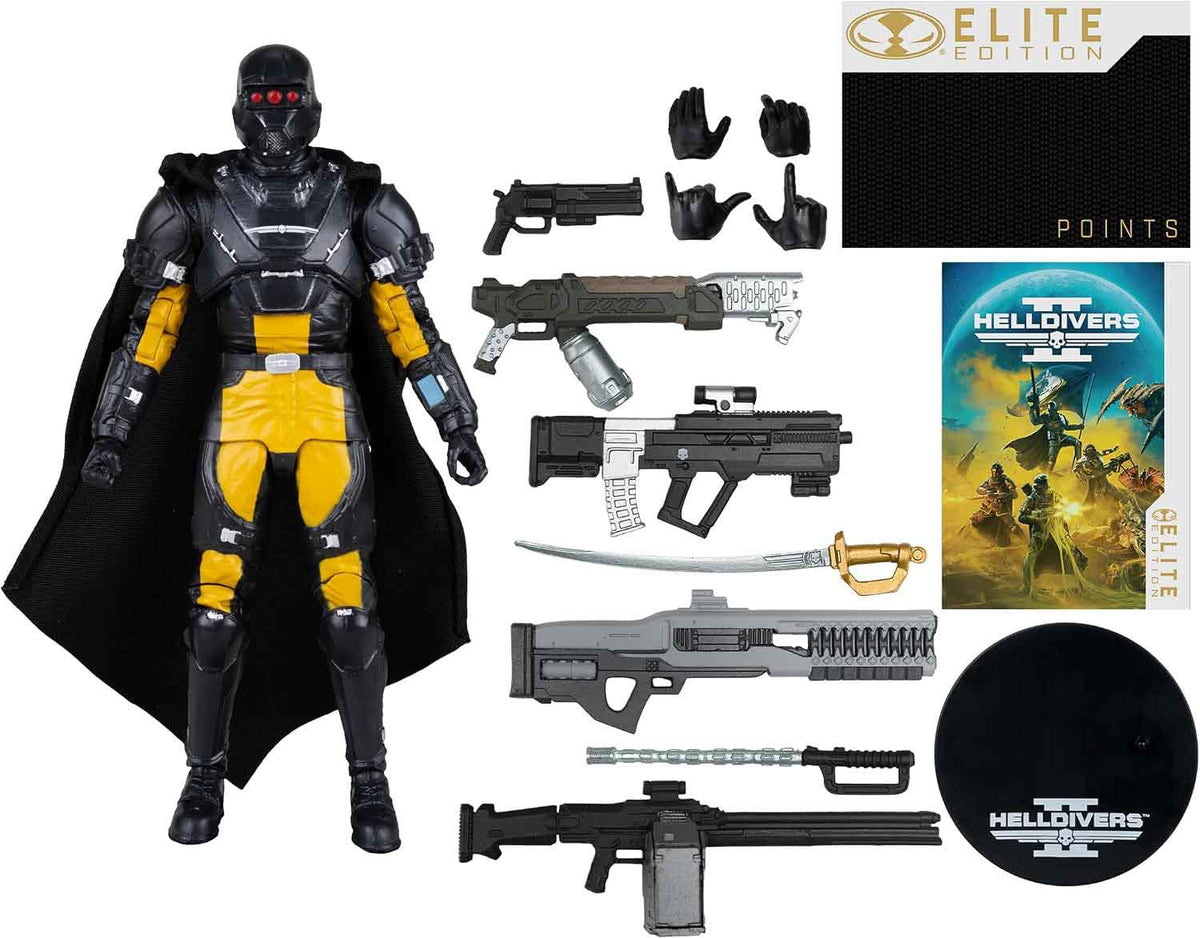 Helldivers II 7 Inch Action Figure Elite Edition - SA-04 Combat Technician #14