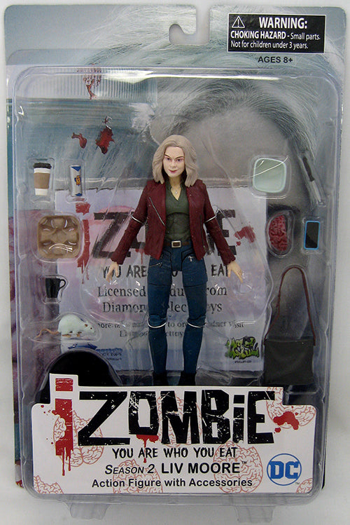 Izombie 6 Inch Action Figure - Liv Moore Season 2 (Shelf Wear Packaging)