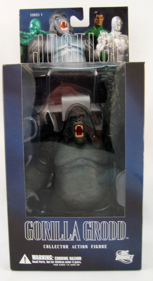 Justice League Alex Ross Action Figures Justice Series 7: Gorilla Grodd (Shelf Wear Packaging)