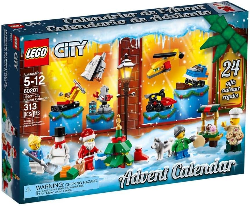 Lego City Lego 313 Pieces - Advent Calendar #60201