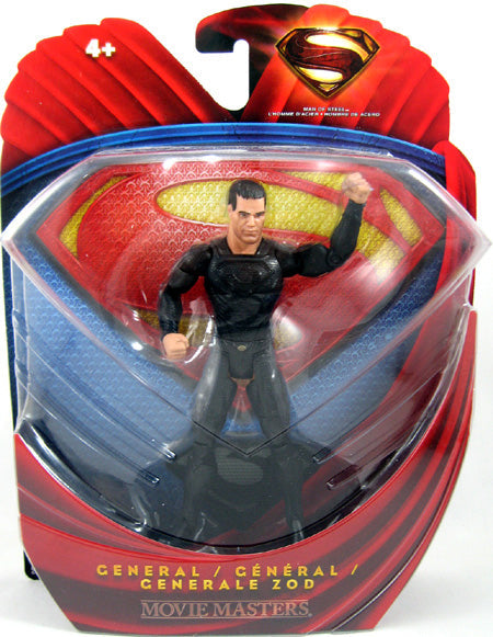 Man Of Steel 6 Inch Action Figure Movie Masters Series 1 - Zod (Shelf Wear Packaging)