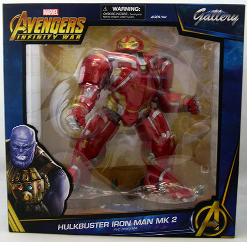 Marvel Gallery 10 Inch Statue Figure Avengers Infinity War - Hulkbuster Deluxe (Shelf Wear Packaging)