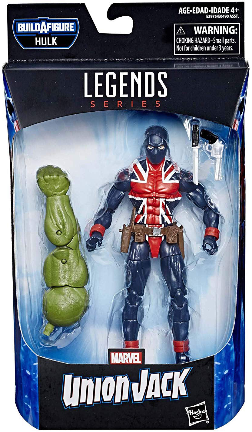 Marvel Legends Avengers Endgame 6 Inch Action Figure BAF Hulk - Union Jack (Shelf Wear Packaging)