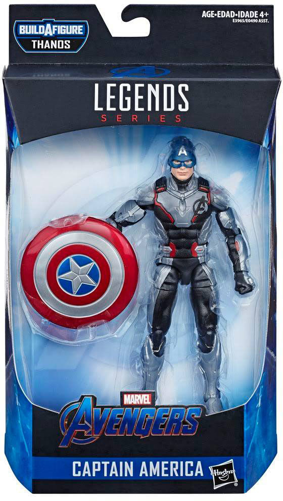 Marvel Legends Avengers 6 Inch Action Figure BAF Armored Thanos - Captain America (Shelf Wear Packaging)