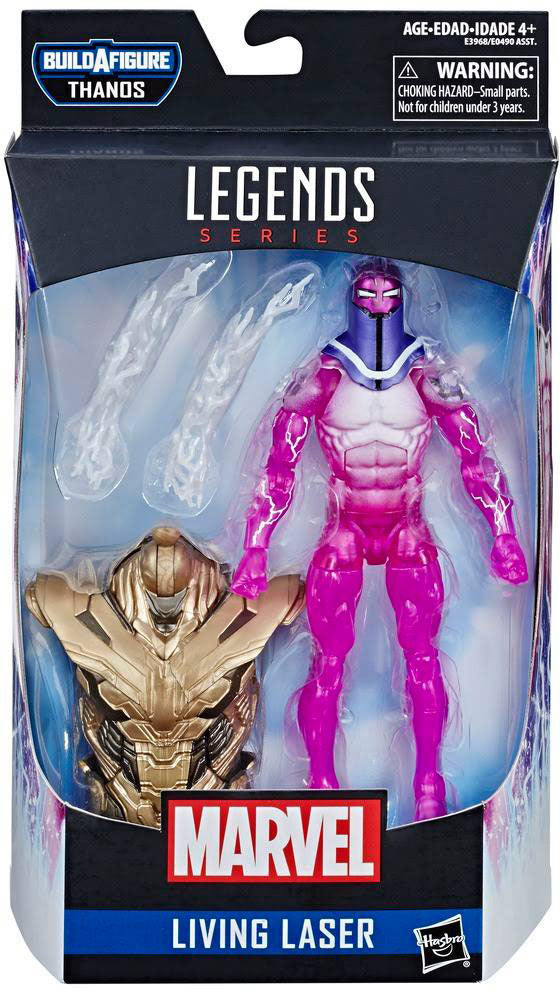 Marvel Legends Avengers 6 Inch Action Figure BAF Armored Thanos - Living Laser (Sub-Standard Packaging)