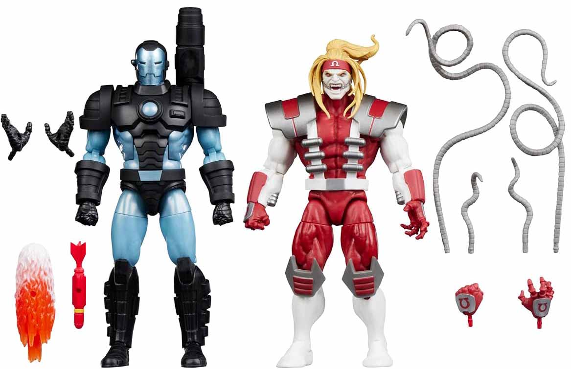 Marvel Legends Gamerverse 6 Inch Action Figure 2-Pack - War Machine vs Omega Red