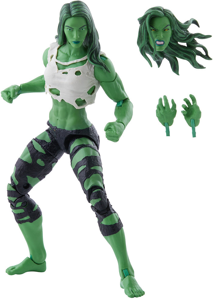 Marvel Legends Hulk 6 Inch Action Figure Exclusive - She-Hulk (Shelf Wear Packaging)