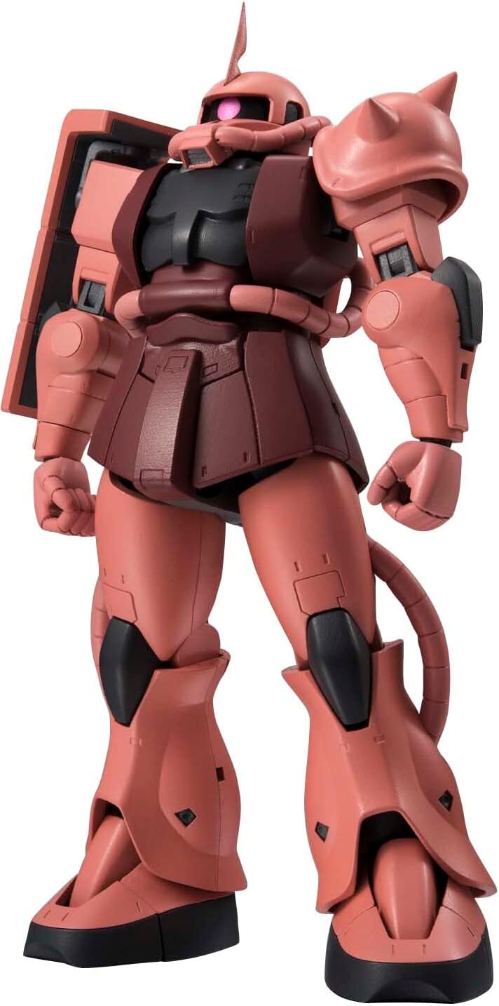 Mobile Suit Gundam 5 Inch Action Figure Robot Spirits - MS-06S Zaku II Char's Custom Model Ver. A.N.I.M.E.