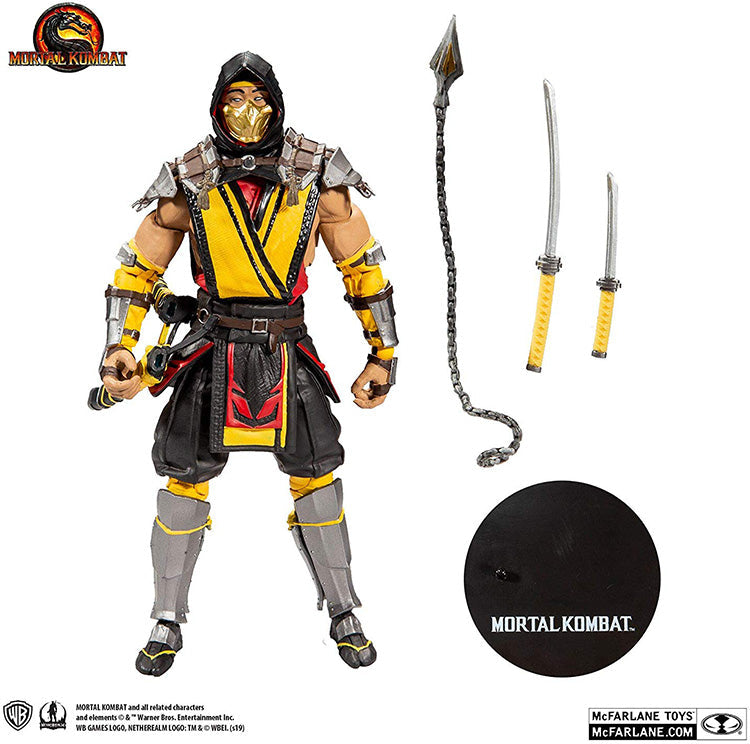 Mortal Kombat XI 7 Inch Action Figure Ultra Articulation Series - Scorpion