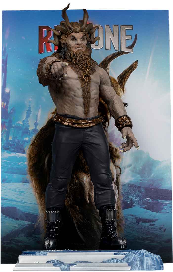 Movie Maniacs Red One 6 Inch Statue Figure Posed - Krampus