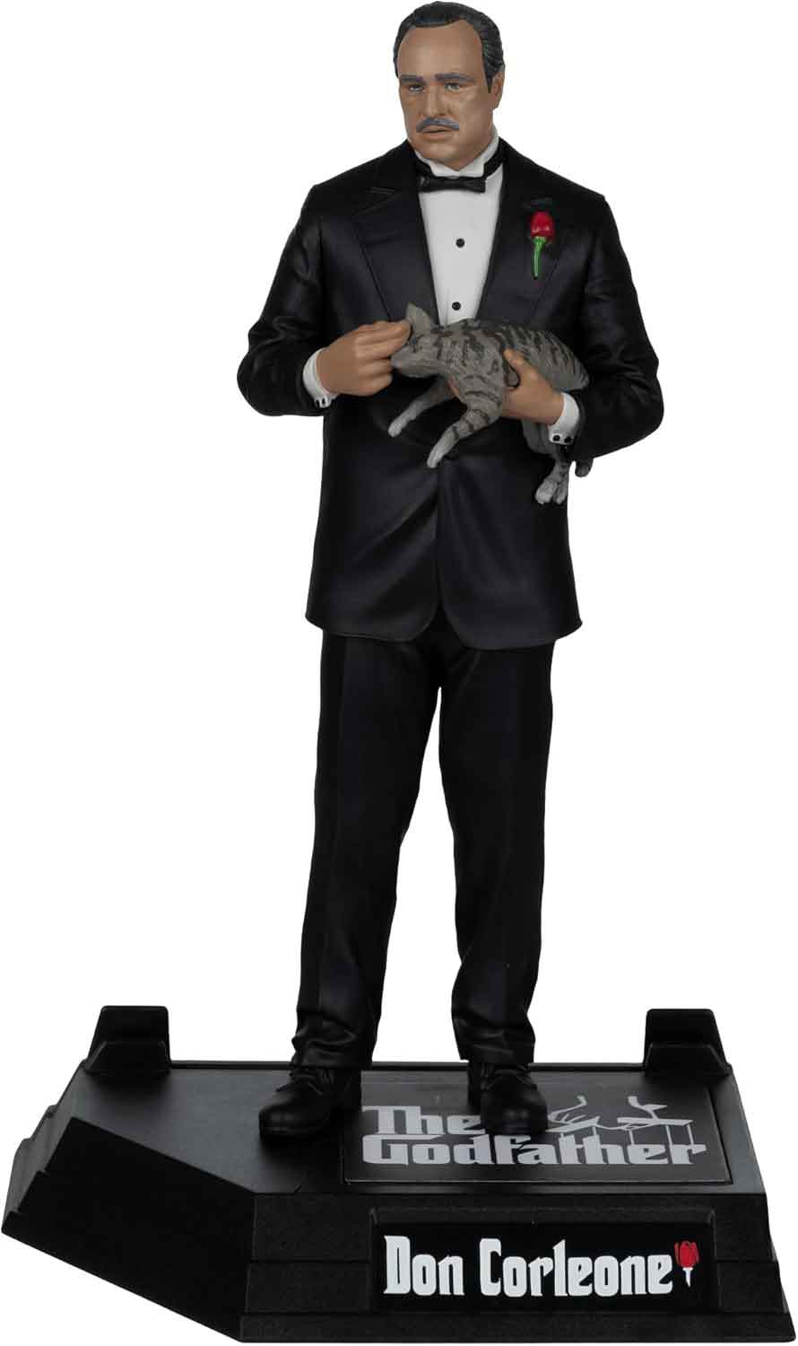 Movie Maniacs The Godfather 6 Inch Static Figure - Don Corleone