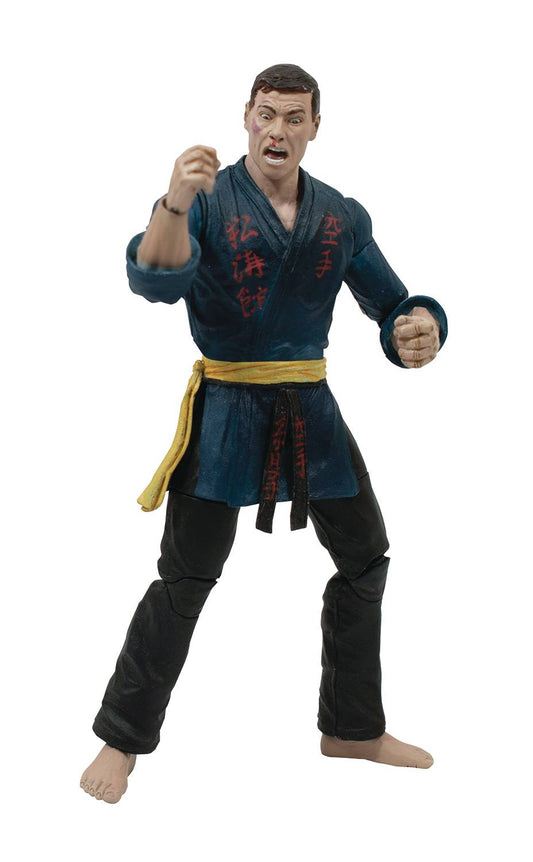 Movie Select Deluxe 7 Inch Action Figure - Jean-Claude Van Damme (Blue Gi)
