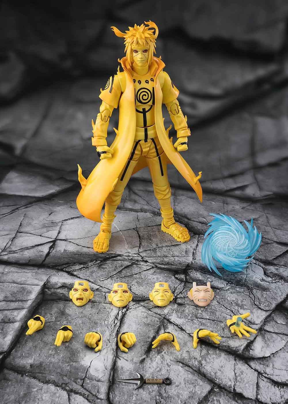 Naruto Shippuden 6 Inch Action Figure S.H.Figuarts - Minato Namikaze Kurama Link Mode (Pre-Order Ships April 2027)