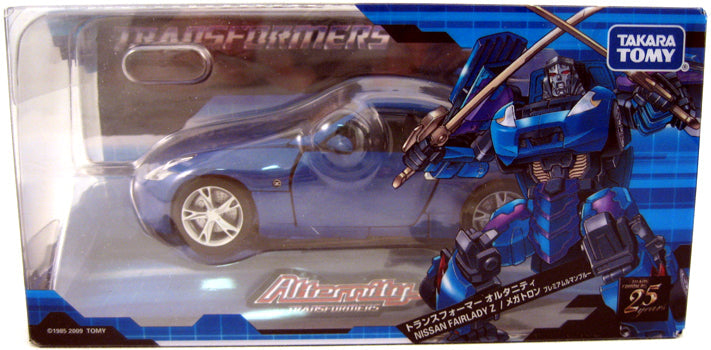 Nissan Fairlady Z Megatron Blue - Transformers Alternators Action Figure Takara Toys