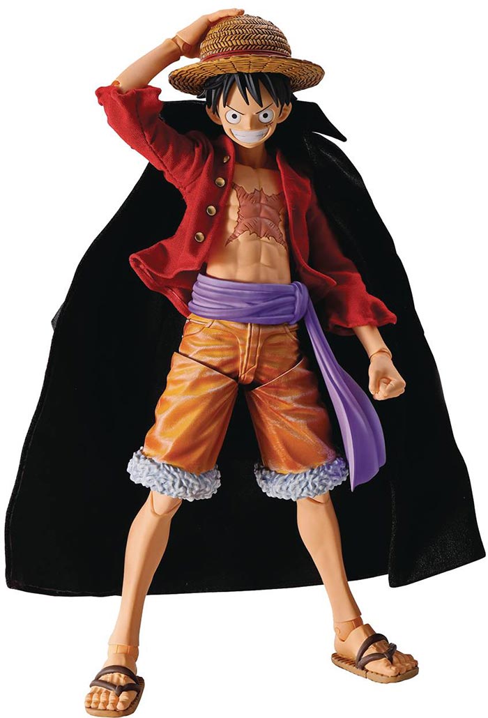 One Piece 6 Inch Action Figure Imagination Works - Monkey.D.Luffy