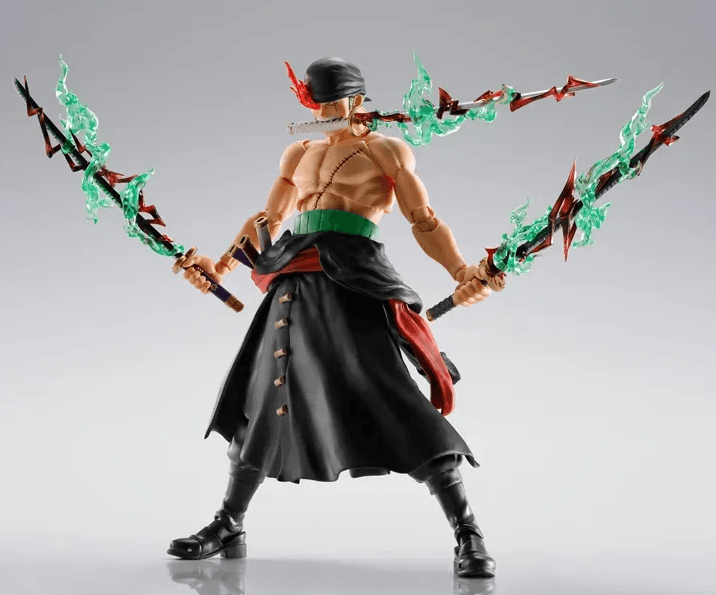 One Piece 6 Inch Action Figure S.H. Figuarts Exclusive - Roronoa Zoro The King of Hell (Pre-Order Ships Nov. 2026)