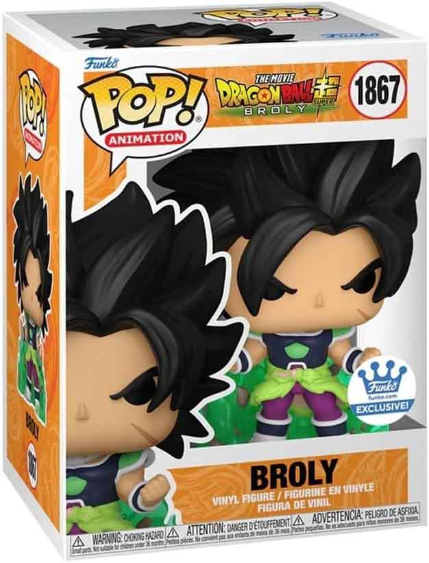 Pop Animation Dragonball Super 3.75 Inch Action Figure Exclusive - Broly #1867