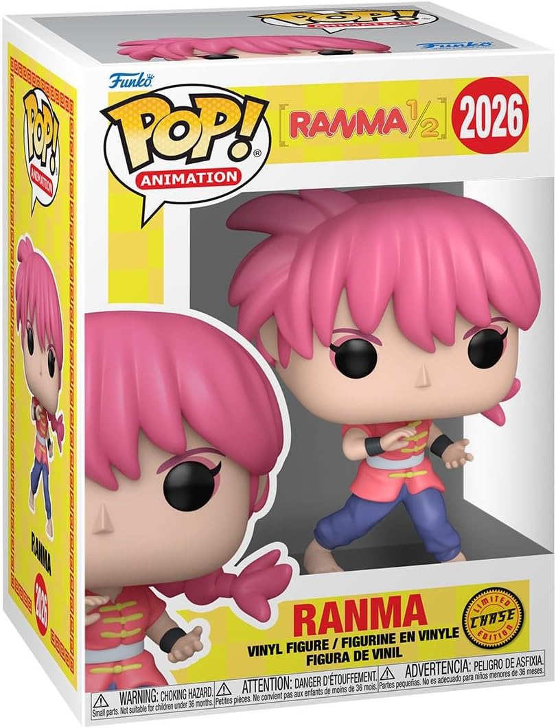 Pop Animation Ranma 1/2 3.75 Inch Action Figure Exclusive - Ranma #2026 Chase