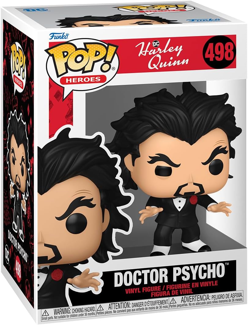 Pop DC Heroes Harley Quinn Animated Series 3.75 Inch Action Figure - Doctor Psycho #498