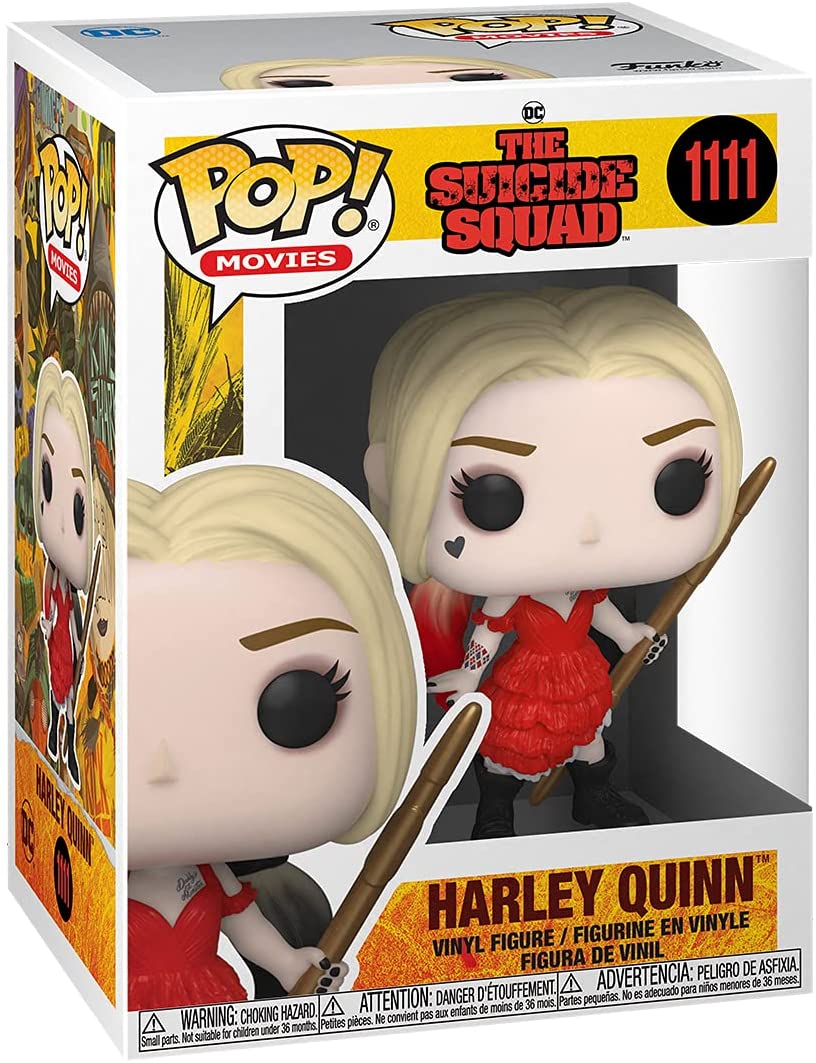 Pop DC Heroes The Suicide Squad 3.75 Inch Action Figure - Harley Quinn in Dress #1111