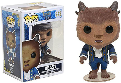 Pop Disney 3.75 Inch Action Figure Beauty And The Beast - Flocked Beast #243