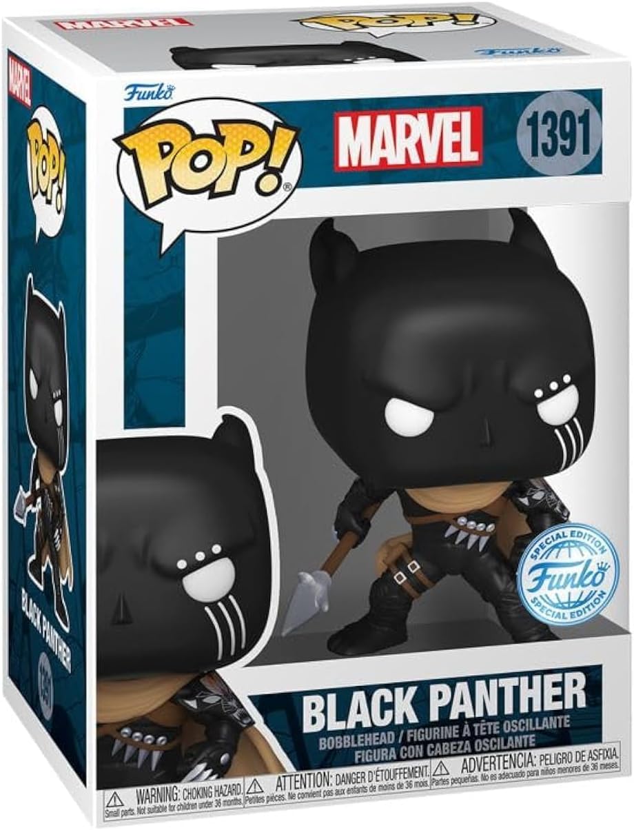 Pop Marvel Black Panther 3.75 Inch Action Figure Exclusive - Black Panther #1391