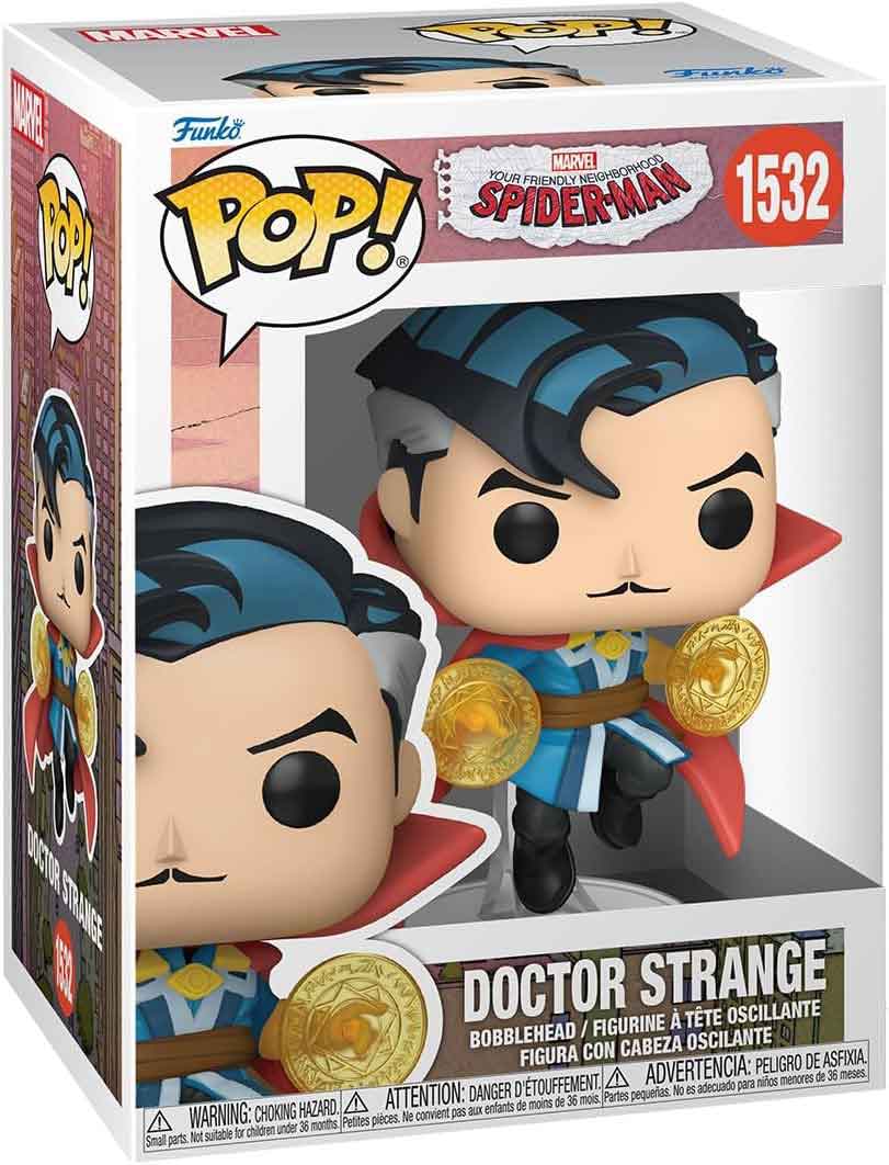 Pop Marvel Friendly Neighborhood Spider-Man 3.75 Inch Action Figure - Doctor Strange #1532