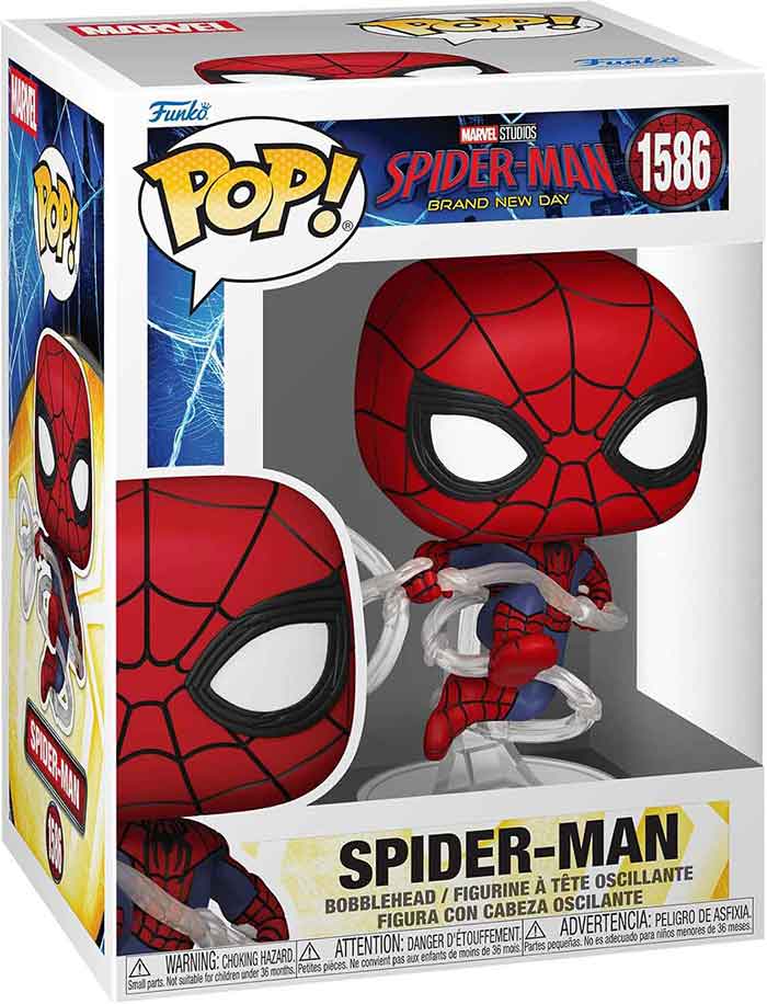 Pop Marvel Spider-Man Brand New Day 3.75 Inch Action Figure - Spider-Man #1586