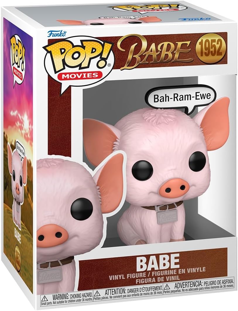 Pop Movies Babe 3.75 Inch Action Figure - Babe The Pig #1952