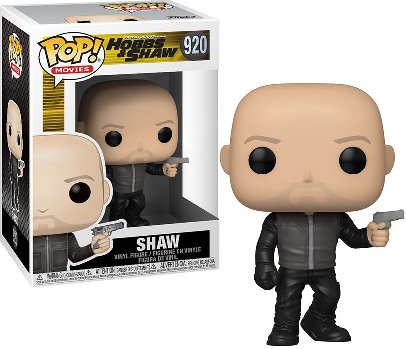 Pop Movies Fast & Furious Hobbs & Shaw 3.75 Inch Action Figure - Shaw #920 (Sub-Standard Packaging)