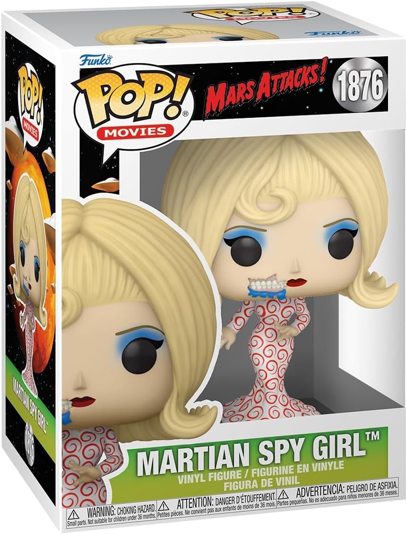 Pop Movies Mars Attacks 3.75 Inch Action Figure - Martian Spy Girl #1876