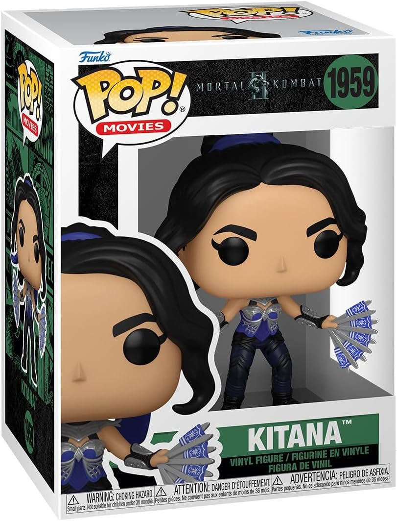 Pop Movies Mortal Kombat 2 3.75 Inch Action Figure - Kitana #1959