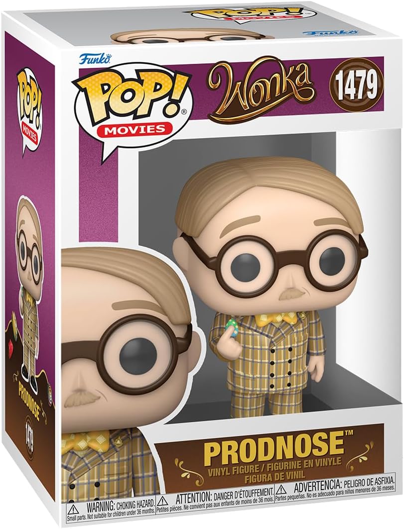 Pop Movies Wonka 3.75 Inch Action Figure - Prodnose #1479 (Sub-Standard Packaging)