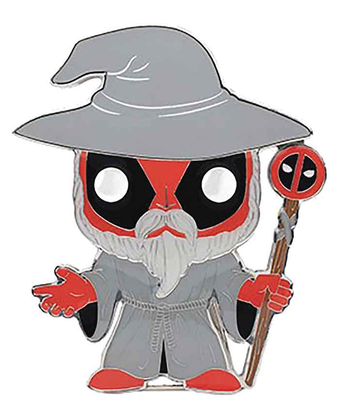 Pop Pins X-Men 3.75 Inch Accessory - Wizard Deadpool Pin