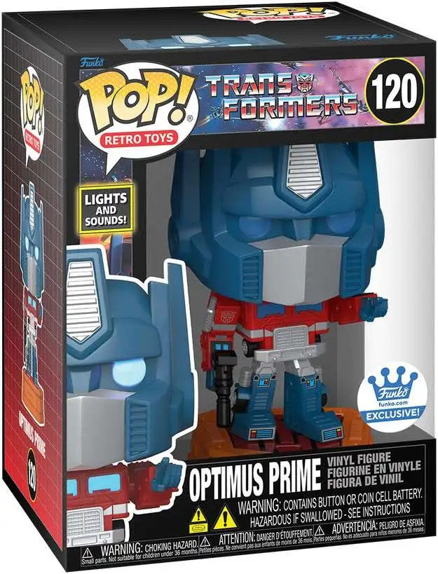 Pop Retro Toys Transformers 6 Inch Action Figure Deluxe - Optimus Prime #120