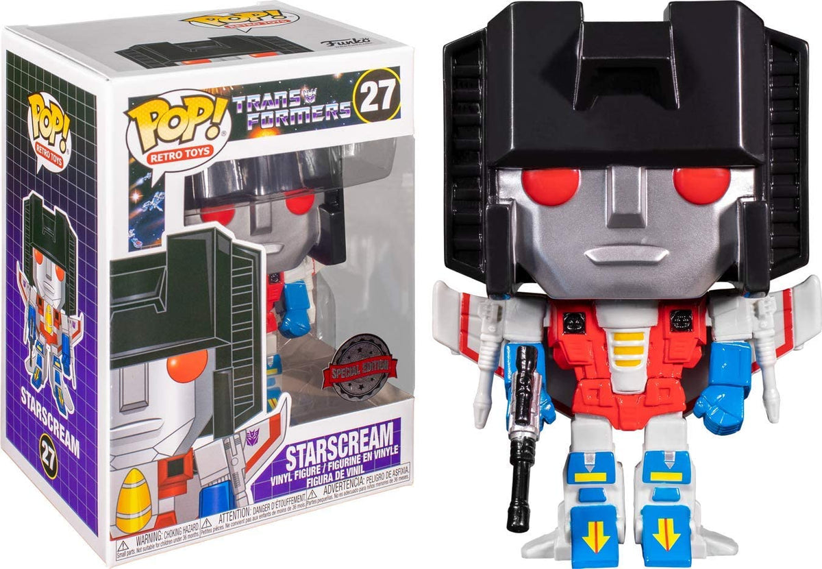 Pop Retro Toys Transformers 3.75 Inch Action Figure Exclusive - Starscream #27