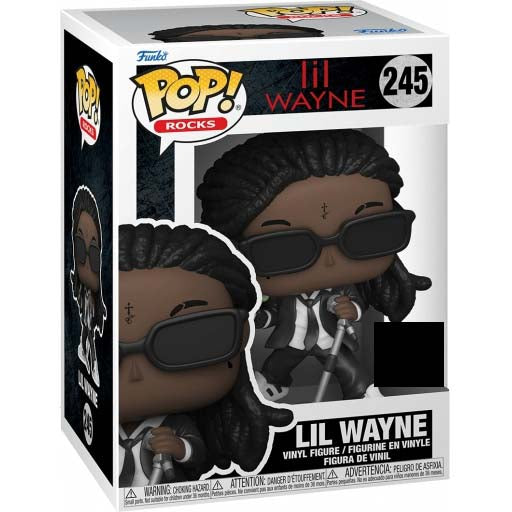 Pop Rocks Lil Wayne 3.75 Inch Action Figure Exclusive - Lil Waybe with Lollipop #245 (Sub-Standard Packaging)